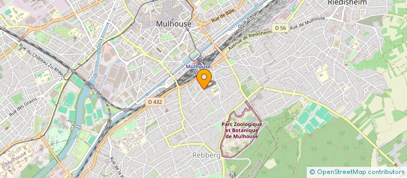 localisation de l'entreprise MONSIEUR NICOLAS ROTH à MULHOUSE