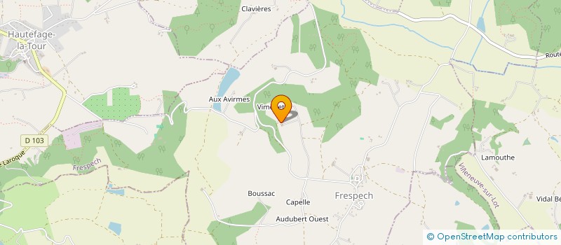 localisation de l'entreprise MONSIEUR NICOLAS ROTH  FRESPECH