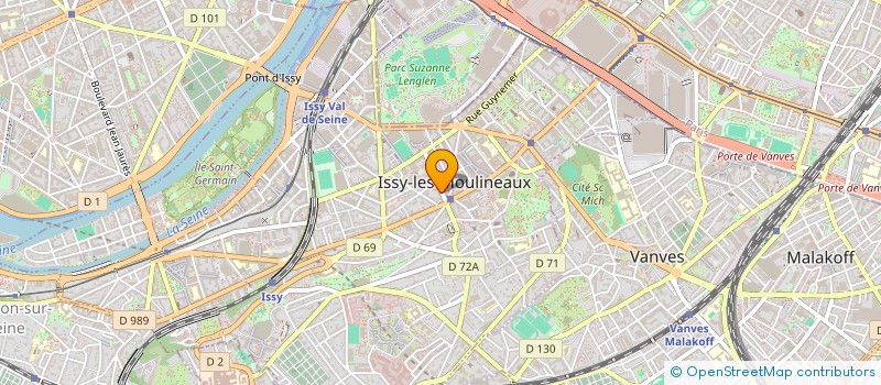 localisation de l'entreprise MONSIEUR NICOLAS ROTHSCHILD à ISSY-LES-MOULINEAUX