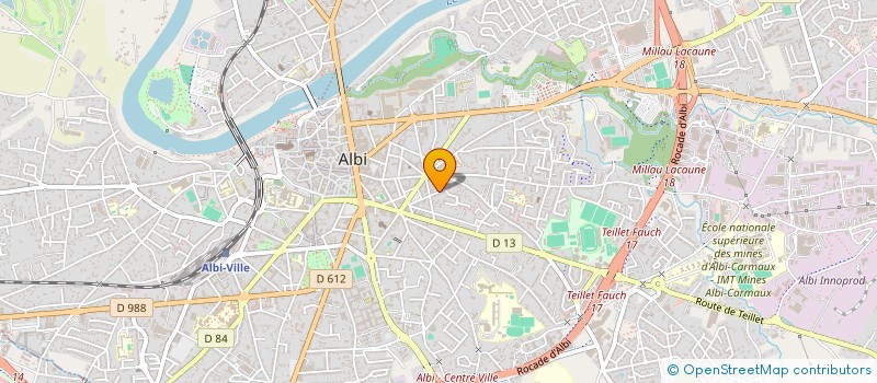 localisation de l'entreprise MONSIEUR NICOLAS ROUAUD à ALBI