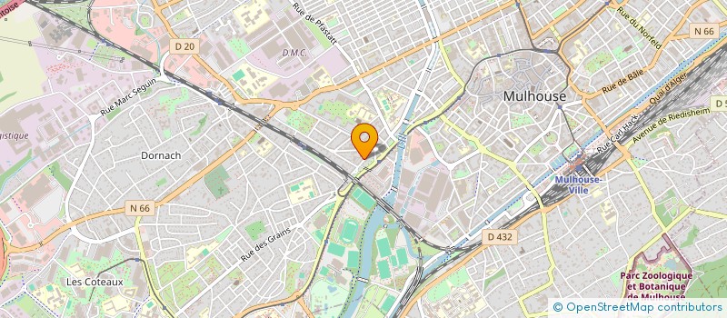 localisation de l'entreprise MONSIEUR NICOLAS ROUE  MULHOUSE