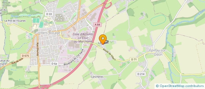 localisation de l'entreprise MONSIEUR NICOLAS ROUELLE  AMAYE-SUR-SEULLES