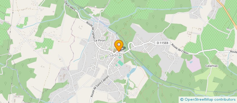 localisation de l'entreprise MONSIEUR NICOLAS ROUET  LA SAUVE