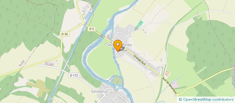 localisation de l'entreprise MONSIEUR NICOLAS ROUGEOT  SEVEUX-MOTEY