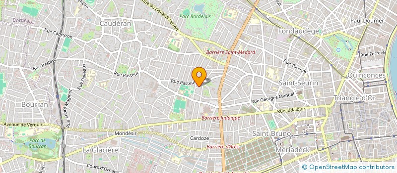 localisation de l'entreprise MONSIEUR NICOLAS ROUGERON à BORDEAUX