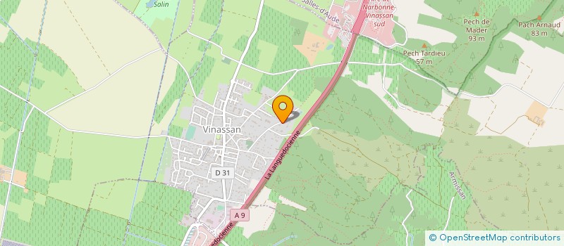 localisation de l'entreprise MONSIEUR NICOLAS ROUGET  VINASSAN