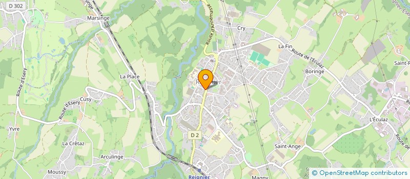 localisation de l'entreprise MONSIEUR NICOLAS ROUGNY à REIGNIER-ESERY