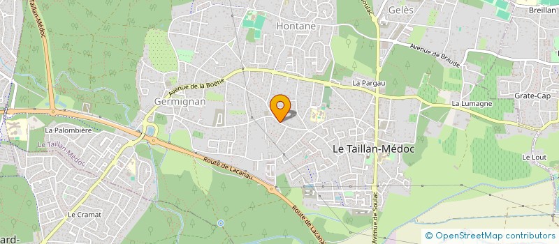 localisation de l'entreprise MONSIEUR NICOLAS ROUHAUD à LE TAILLAN-MEDOC