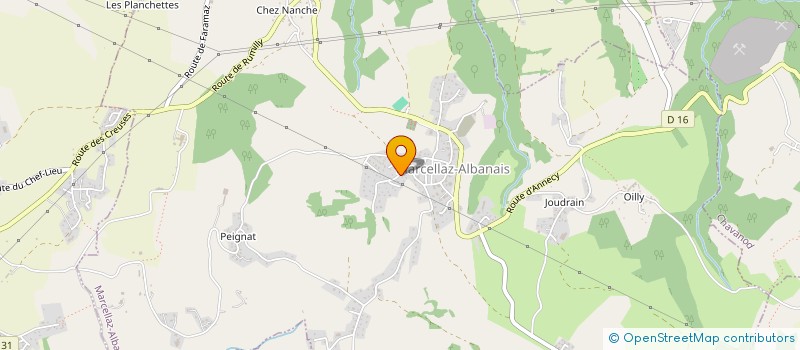 localisation de l'entreprise MONSIEUR NICOLAS ROUMESTAN  MARCELLAZ-ALBANAIS