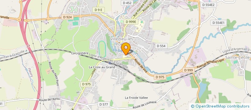 localisation de l'entreprise MONSIEUR NICOLAS ROUPENEL  VILLEDIEU-LES-POELES-ROUFFIGNY