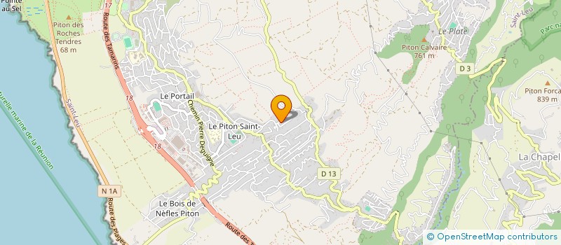 localisation de l'entreprise MONSIEUR NICOLAS ROUQUETTE  SAINT-LEU