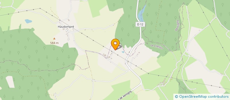 localisation de l'entreprise MONSIEUR NICOLAS ROURE  LE CLERJUS