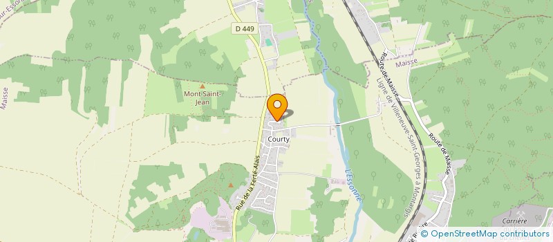 localisation de l'entreprise MONSIEUR NICOLAS ROUSSAUD  MAISSE