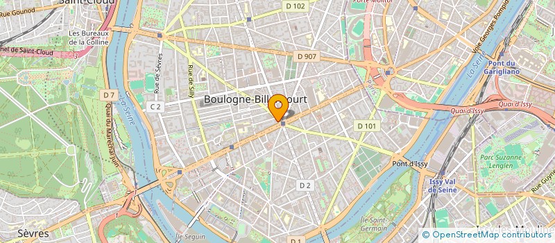 localisation de l'entreprise MONSIEUR NICOLAS ROUSSEAU à BOULOGNE-BILLANCOURT