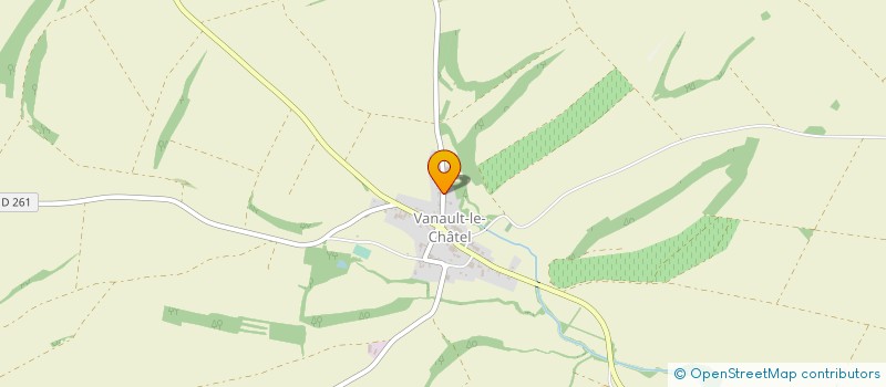 localisation de l'entreprise MONSIEUR NICOLAS ROUSSEL  VANAULT-LE-CHATEL