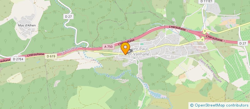 localisation de l'entreprise MONSIEUR NICOLAS ROUSSEL  SAINT-PAUL-ET-VALMALLE