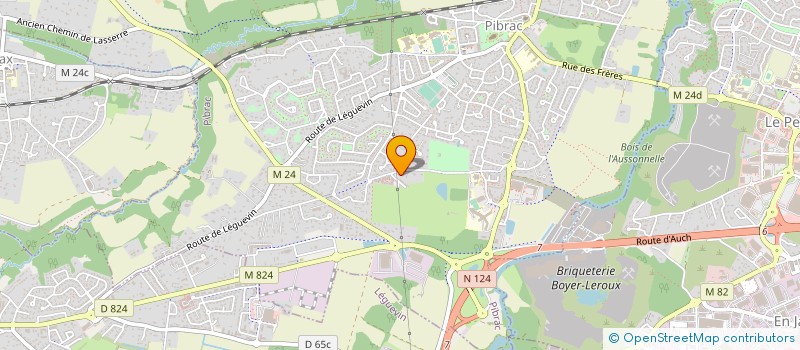 localisation de l'entreprise MONSIEUR NICOLAS ROUSSELLIER  PIBRAC