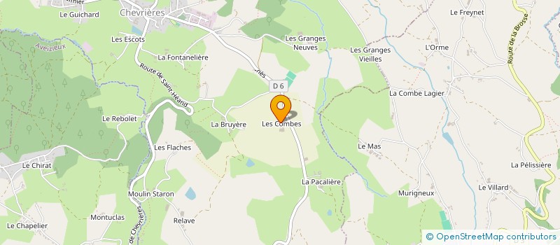 localisation de l'entreprise MONSIEUR NICOLAS ROUSSET  CHEVRIERES