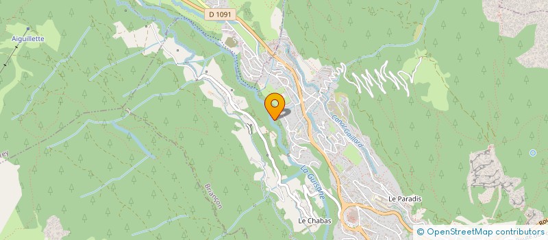 localisation de l'entreprise MONSIEUR NICOLAS ROUVEYROL  BRIANCON