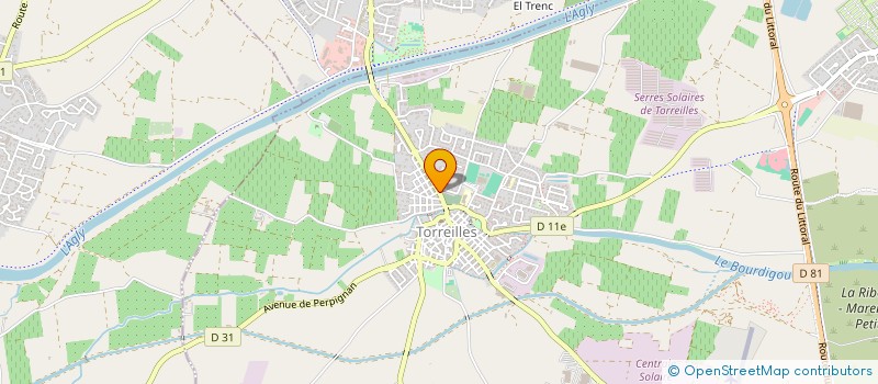 localisation de l'entreprise MONSIEUR NICOLAS ROUX  TORREILLES