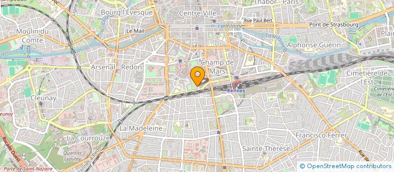 localisation de l'entreprise MONSIEUR NICOLAS ROUX  RENNES