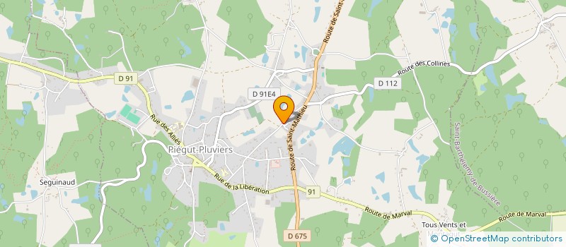 localisation de l'entreprise MONSIEUR NICOLAS ROUX  PIEGUT-PLUVIERS