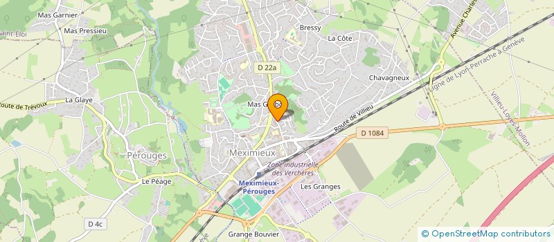 localisation de l'entreprise MONSIEUR NICOLAS ROY à MEXIMIEUX