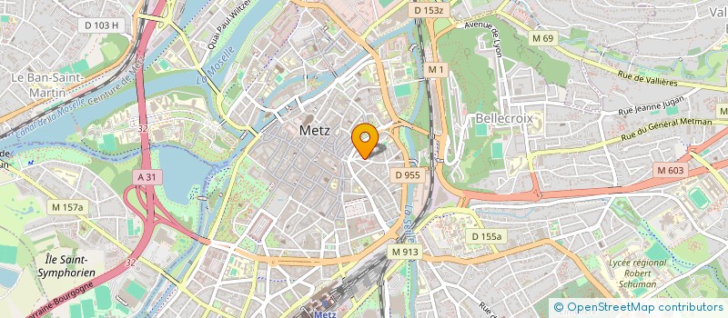 localisation de l'entreprise MONSIEUR NICOLAS ROYER  METZ