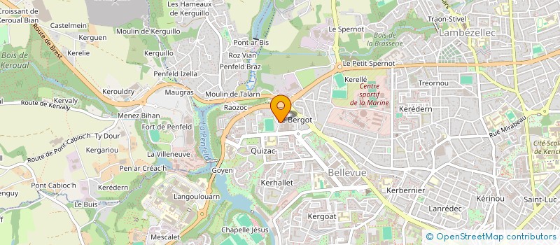localisation de l'entreprise MONSIEUR NICOLAS ROZEC à BREST