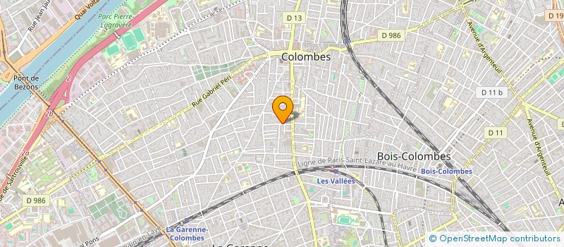 localisation de l'entreprise MONSIEUR NICOLAS RUELLE à COLOMBES