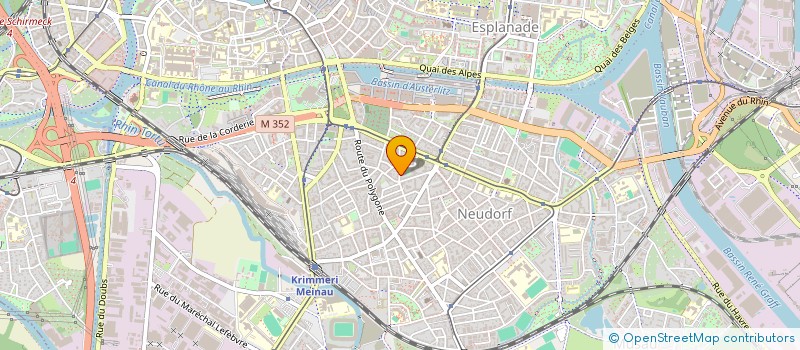 localisation de l'entreprise MONSIEUR NICOLAS RUFFIN à STRASBOURG