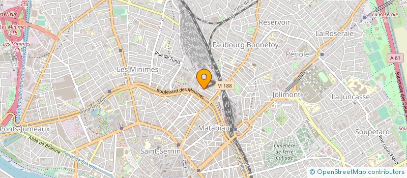 localisation de l'entreprise MONSIEUR NICOLAS RUIZ à TOULOUSE