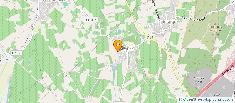 localisation de l'entreprise MONSIEUR NICOLAS RUIZ  ENTRE-VIGNES