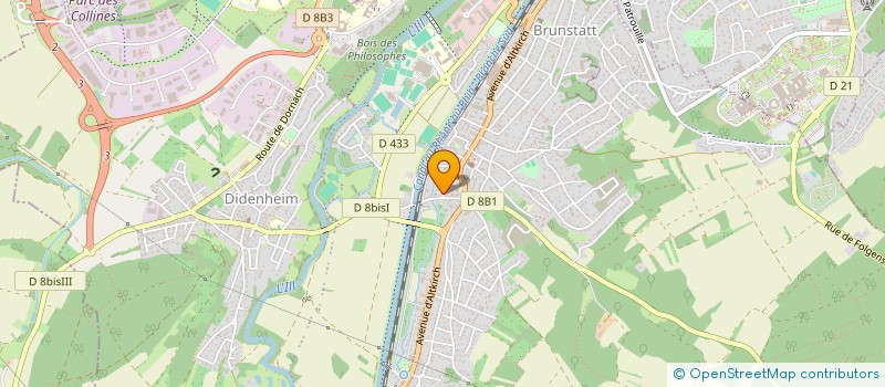 localisation de l'entreprise MONSIEUR NICOLAS RUSSO  ILLZACH