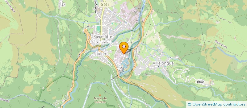 localisation de l'entreprise MONSIEUR NICOLAS SABATUT  SOULOM