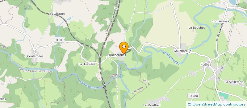 localisation de l'entreprise MONSIEUR NICOLAS SABBE  FOLLES