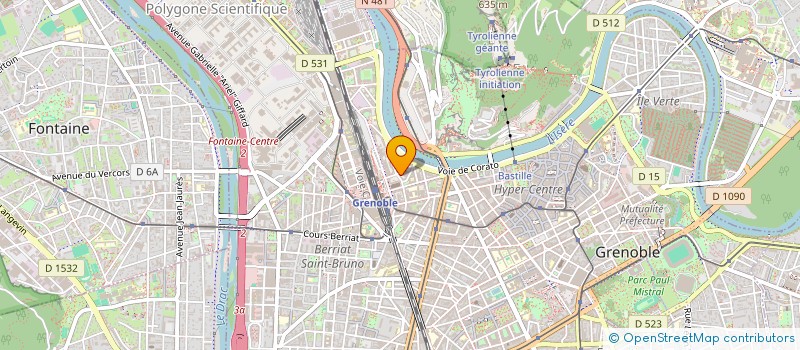 localisation de l'entreprise MONSIEUR NICOLAS SAGE à GRENOBLE