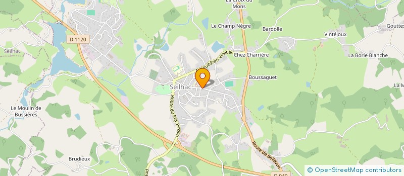 localisation de l'entreprise MONSIEUR NICOLAS SAGET  SEILHAC