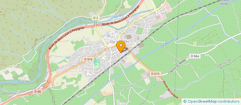 localisation de l'entreprise MONSIEUR NICOLAS SAGRERA  ILLE-SUR-TET