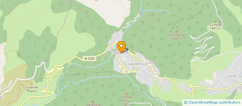 localisation de l'entreprise MONSIEUR NICOLAS SAIA  VALDEBLORE