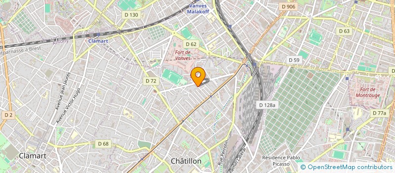 localisation de l'entreprise MONSIEUR NICOLAS SAINSON à CHATILLON