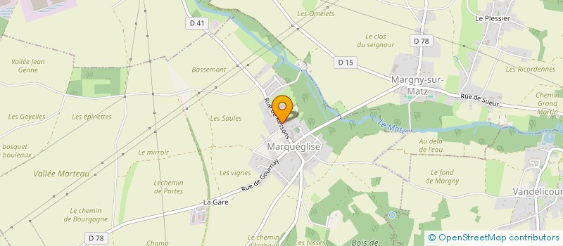 localisation de l'entreprise MONSIEUR NICOLAS SAINTE-BEUVE  RESSONS-SUR-MATZ