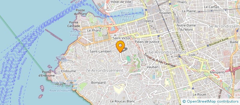 localisation de l'entreprise MONSIEUR NICOLAS SALASC  MARSEILLE