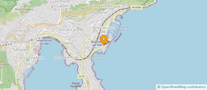 localisation de l'entreprise MONSIEUR NICOLAS SALDOT  BEAULIEU-SUR-MER