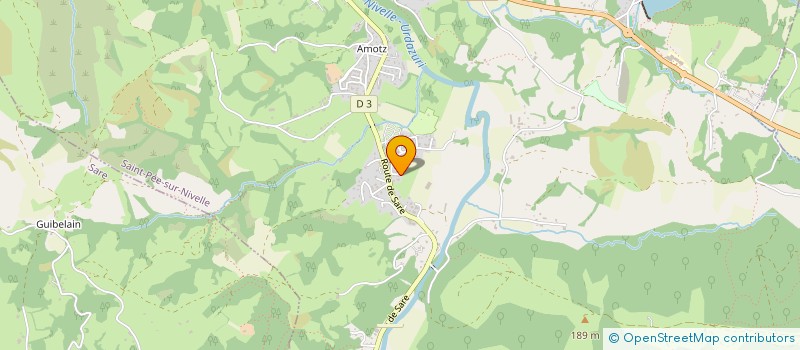 localisation de l'entreprise MONSIEUR NICOLAS SALDUMBIDE  SAINT-PEE-SUR-NIVELLE