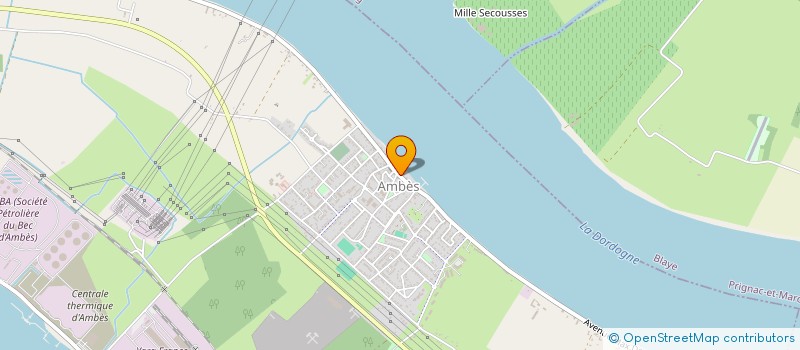 localisation de l'entreprise MONSIEUR NICOLAS SALES  AMBES