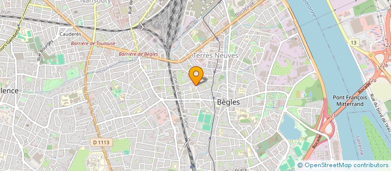 localisation de l'entreprise MONSIEUR NICOLAS SALEUR à BEGLES