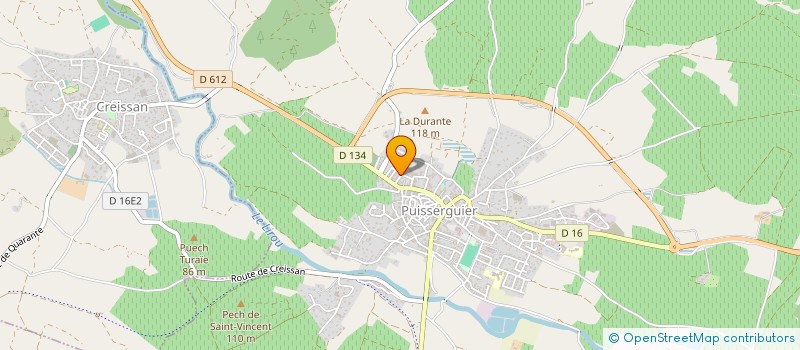 localisation de l'entreprise MONSIEUR NICOLAS SALINAS  PUISSERGUIER