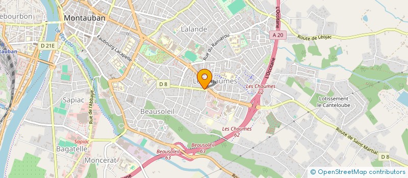 localisation de l'entreprise MONSIEUR NICOLAS SALIS  TOULOUSE
