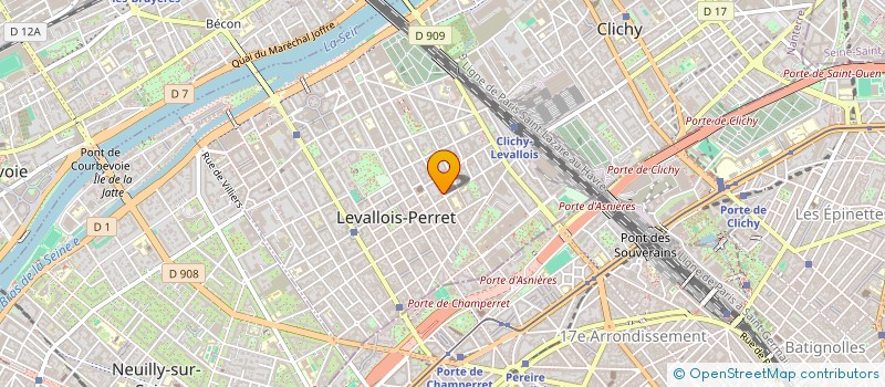 localisation de l'entreprise MONSIEUR NICOLAS SALLES à LEVALLOIS-PERRET